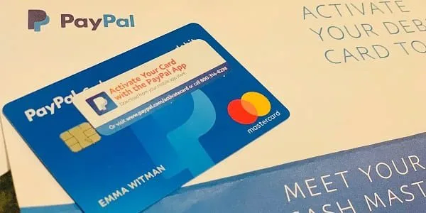 PayPal Card Activate