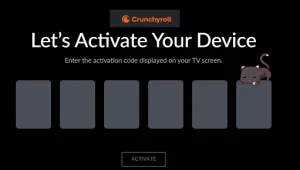 Activate Crunchyroll on Firestick