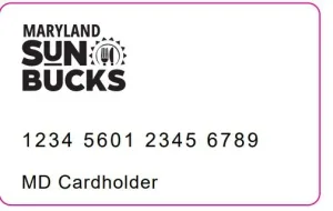 SUN Bucks Card Activate